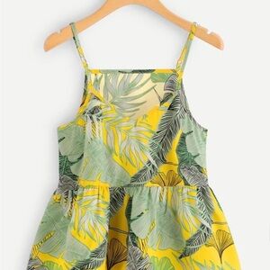 SHEIN Tropical Print Cami Top
